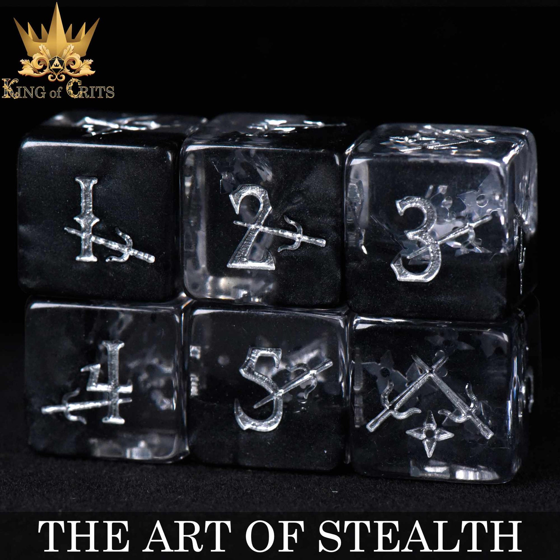 The Art of Stealth 11 Dice Set