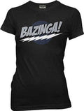 The Big Bang Theory Bazinga! Juniors T-shirt