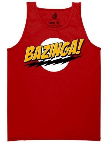The Big Bang Theory Bazinga! Tank Top Shirt