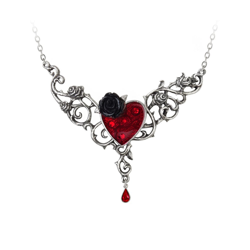 The Blood Rose Heart Pendant