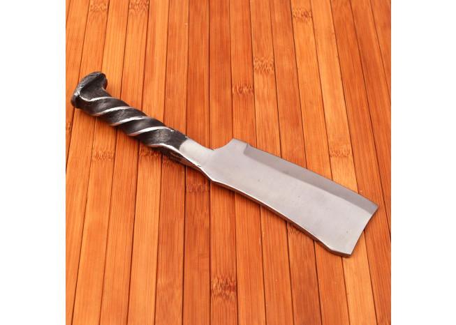 The Butcher Locomotive Railroad Spike Cleaver Knife