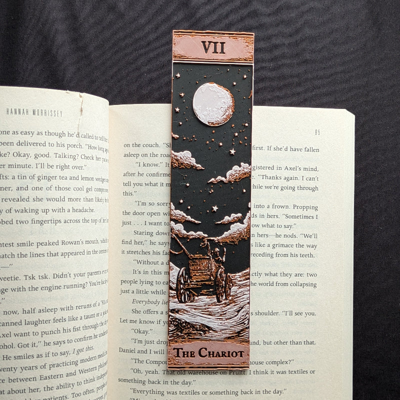 The Chariot Tarot Bookmark | Classic Edition
