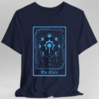The Cleric Tarot Card T-Shirt - Navy / S