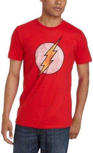 The Flash Lightning Bolt Faded Logo T-shirt - S