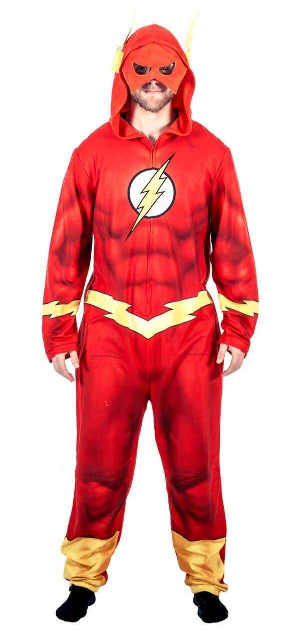 The Flash Union Suit Costume Pajama - S