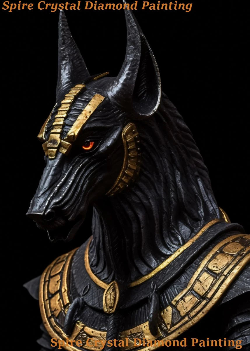 The God Anubis Portrait do-it-yourself diamond painting