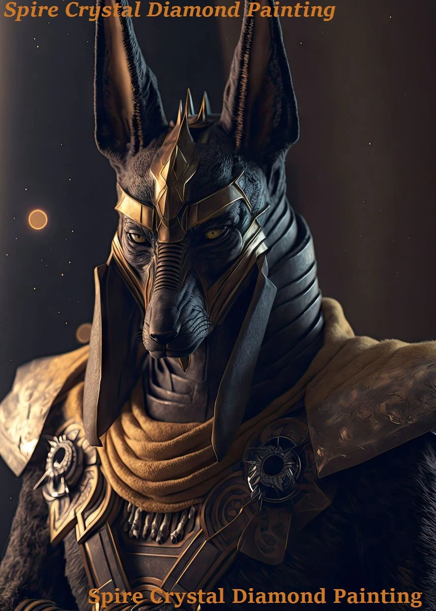 The God Anubis Portrait do-it-yourself diamond painting