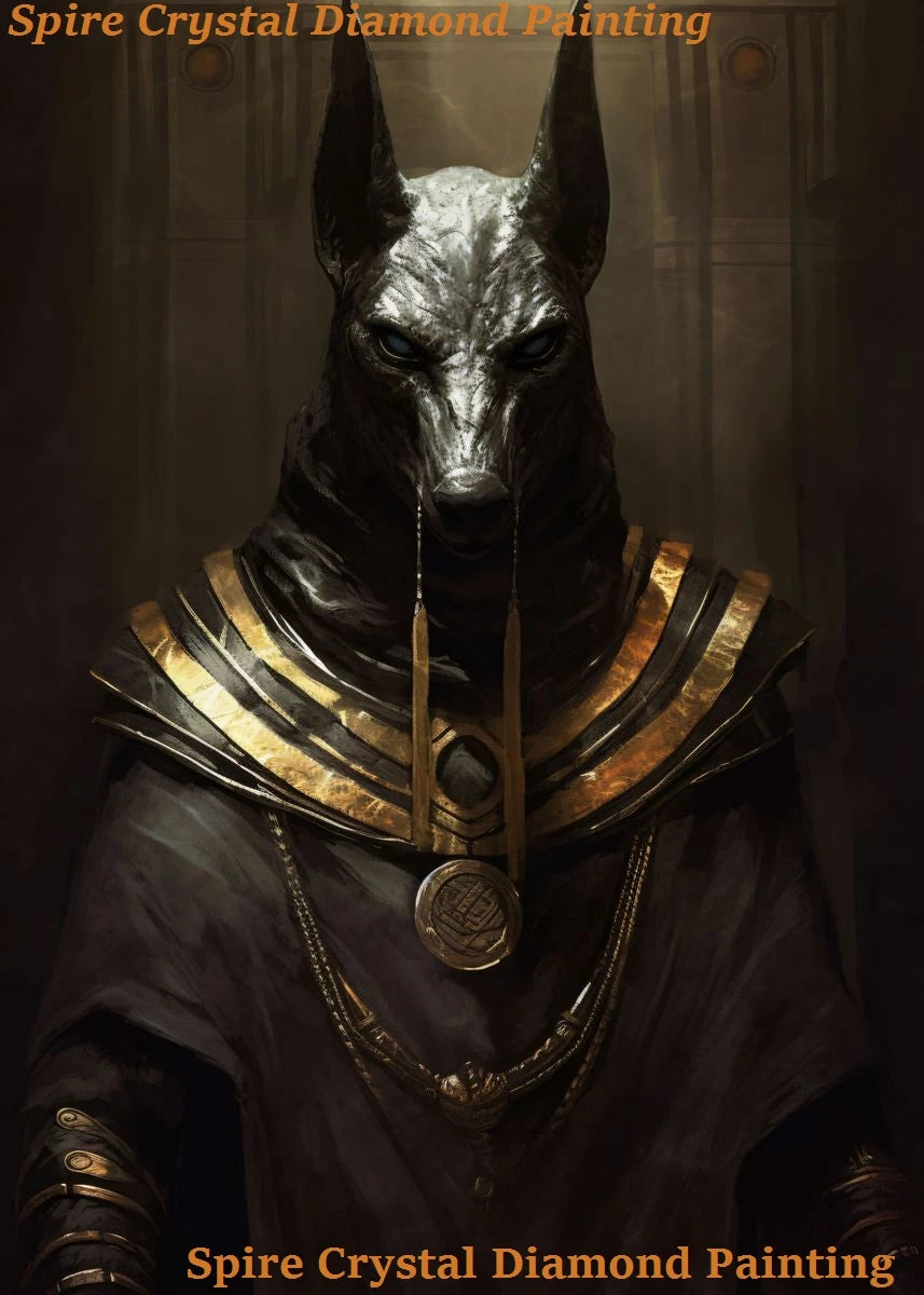 The God Anubis Portrait do-it-yourself diamond painting