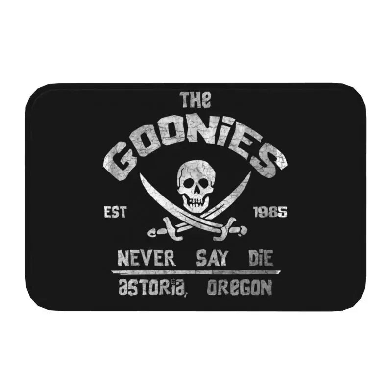 The Goonies Doormat Non-Slip Bathroom Kitchen Mat Garden Garage Door Floor Entrance Carpet Rug