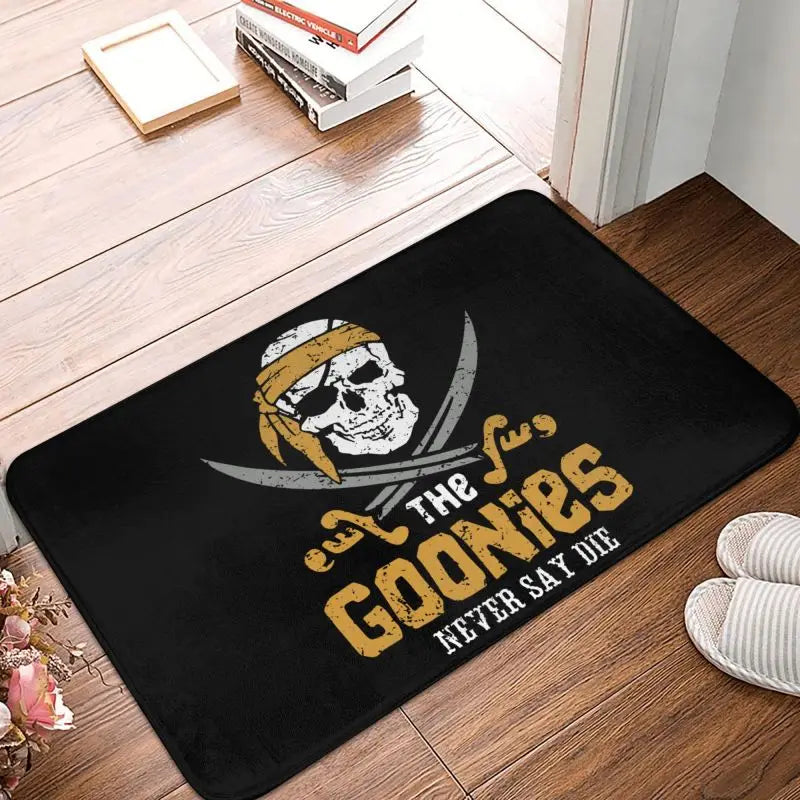 The Goonies Doormat Non-Slip Bathroom Kitchen Mat Garden Garage Door Floor Entrance Carpet Rug