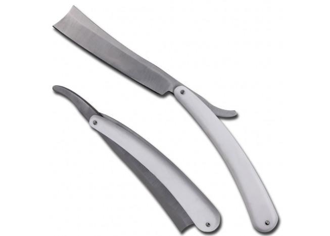 The Ladies Man Straight Razor White