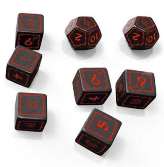 The One Ring Black Dice Set - 