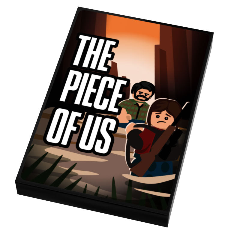 The Piece of Us Video Game Cover (2x3 Tile) made using LEGO part - B3 Customs