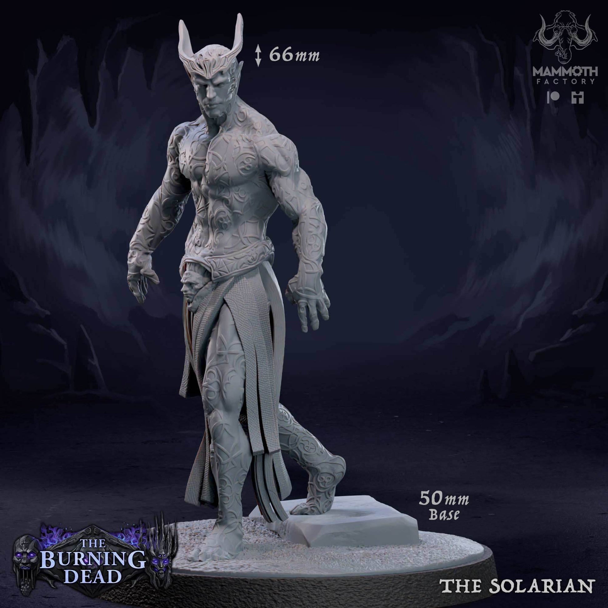 The Solarian (Living Statue / Golem) - With Head