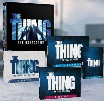 The Thing: The Boardgame - Core Pledge Bundle + Norwegian Outpost Expansion - 