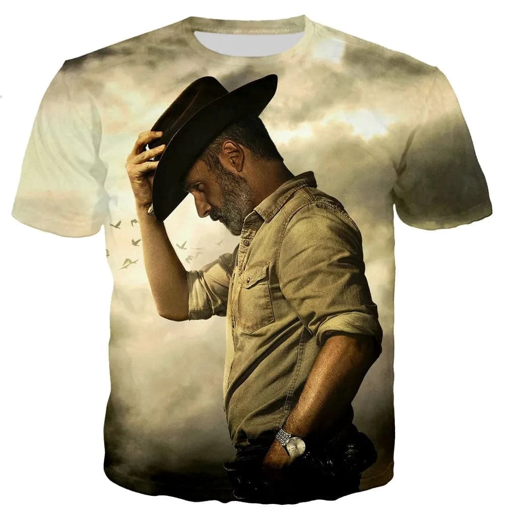 The Walking Dead 3D Printed T-shirt Men Women Fashion Casual Style Tshirt Unisex Harajuku Streetwear Oversized Tee Tops