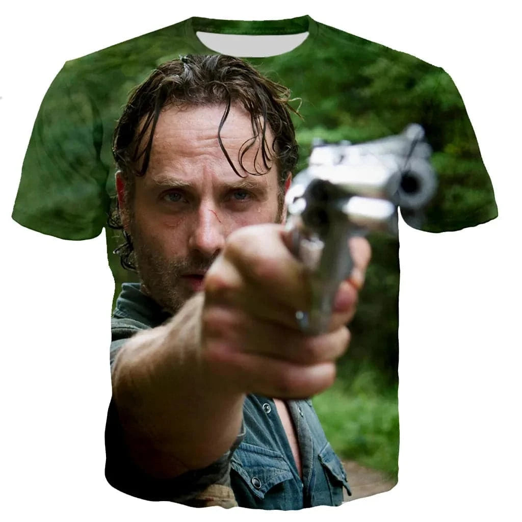 The Walking Dead 3D Printed T-shirt Men Women Fashion Casual Style Tshirt Unisex Harajuku Streetwear Oversized Tee Tops