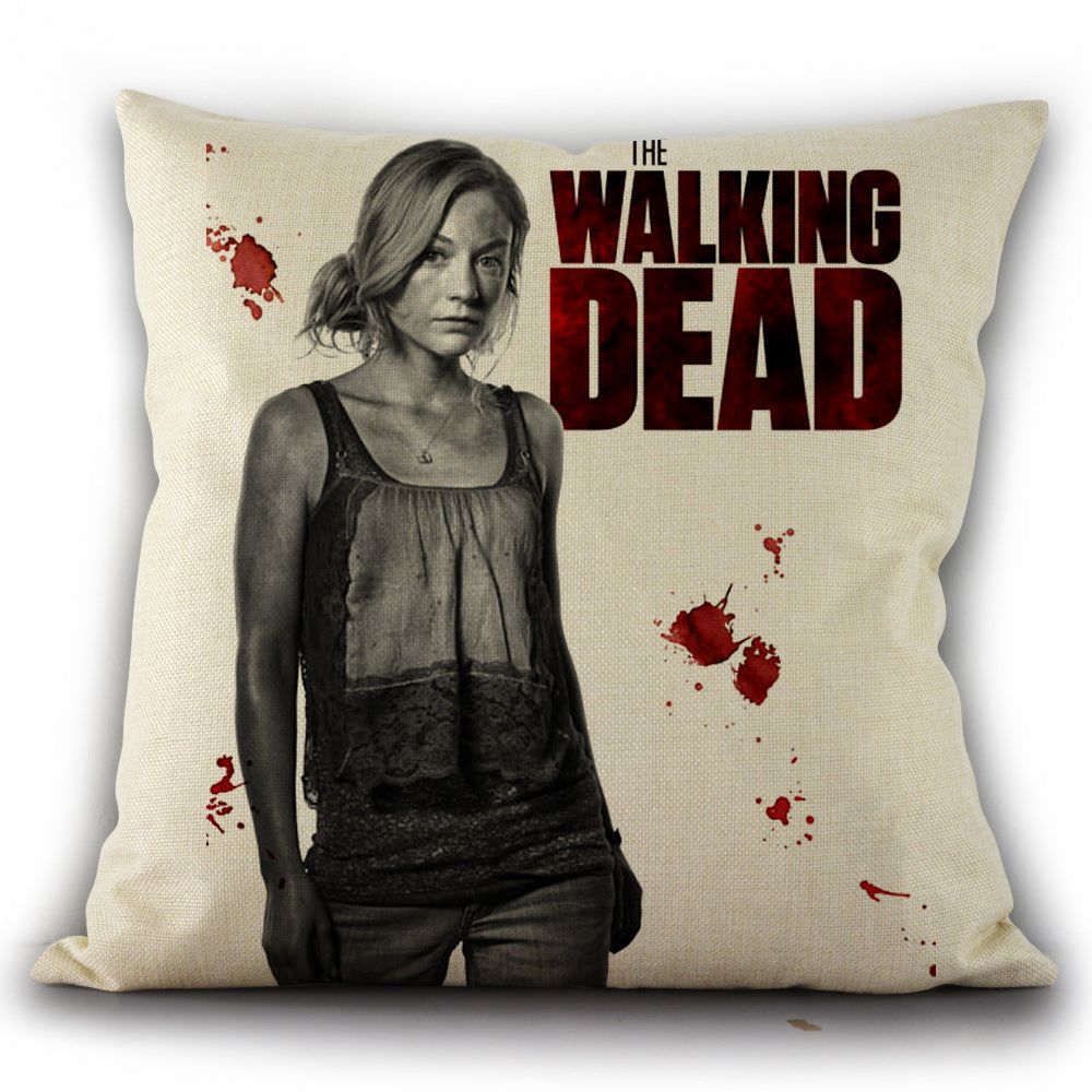 The Walking Dead Pillow Case Without the core