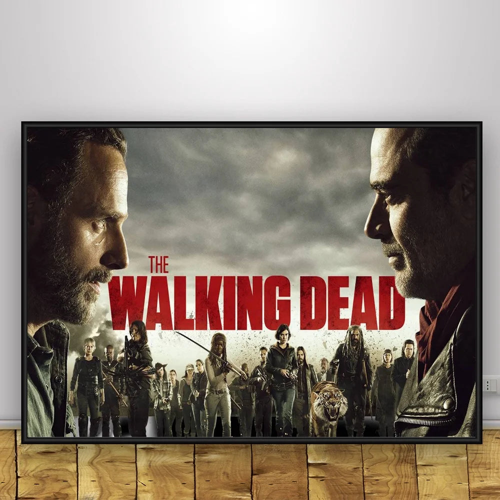 The Walking Dead The Comic Wall Art Paint Wall Decor Canvas Prints Canvas Art Poster Oil Paintings No Frame