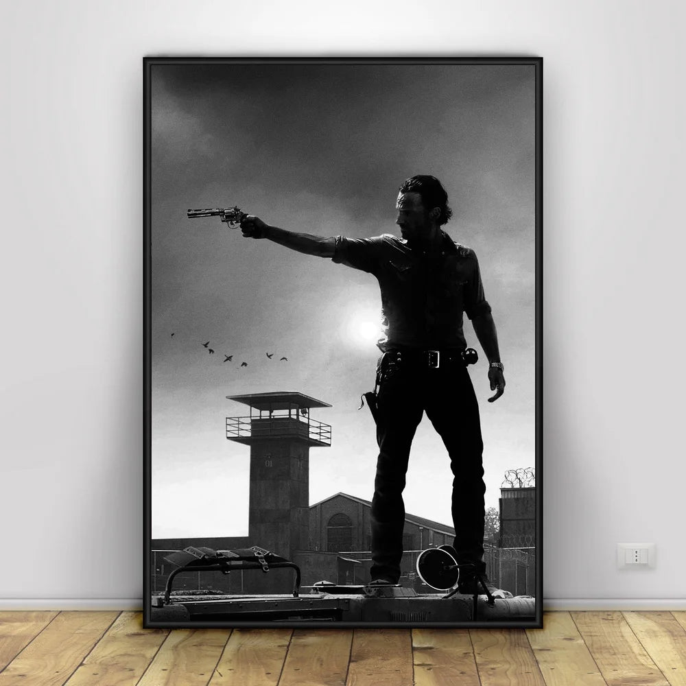 The Walking Dead The Comic Wall Art Paint Wall Decor Canvas Prints Canvas Art Poster Oil Paintings No Frame