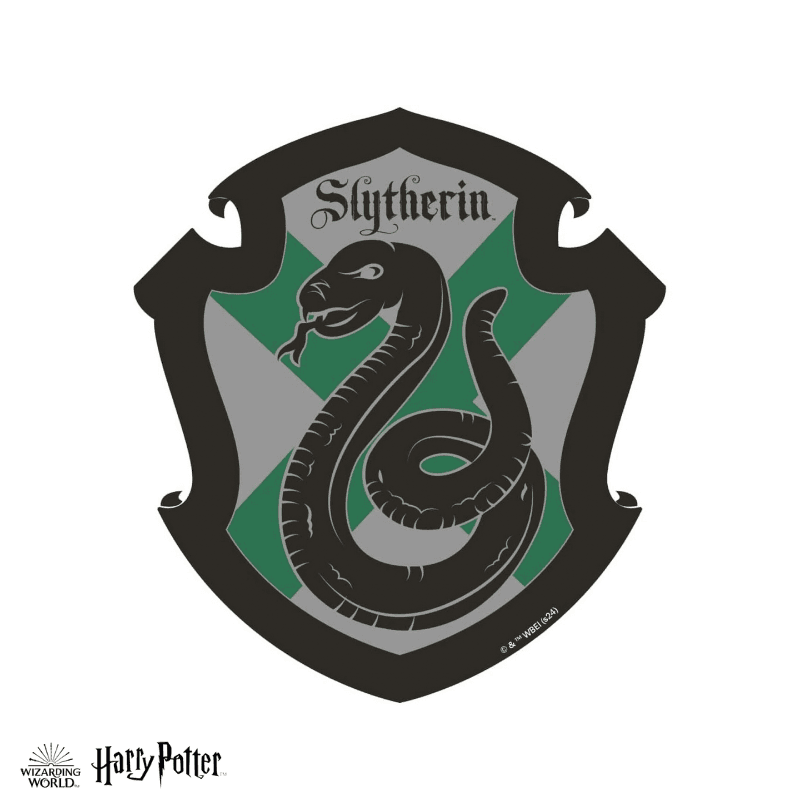 Harry Potter - Slytherin Crest - House Prides Wooden Jigsaw Puzzle - A4 + Wooden Gift Box