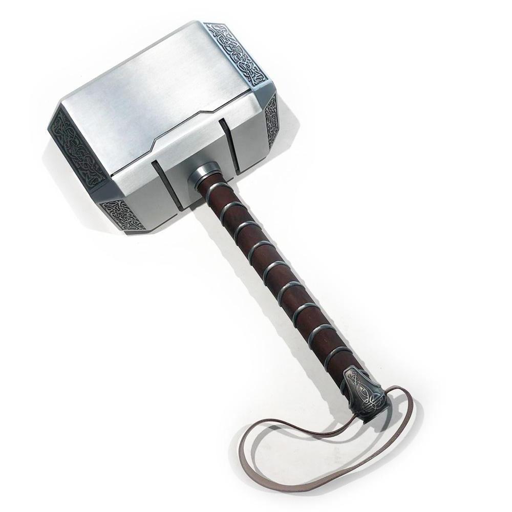 Thor’s Hammer from Norse Mythology, Cosplay Metal Version of Thor Mjölnir, 3.6 Kg, 1:1 Scale Movie Prop Replica of God of Thunder