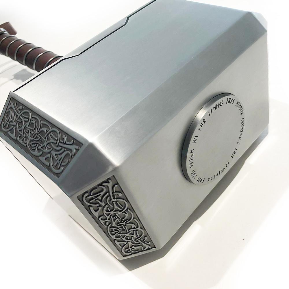 Thor’s Hammer from Norse Mythology, Cosplay Metal Version of Thor Mjölnir, 3.6 Kg, 1:1 Scale Movie Prop Replica of God of Thunder