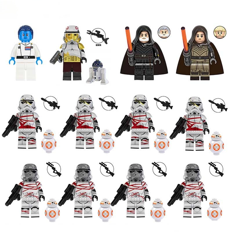 Thrawn, Enoch & Night Troopers Set of 12 Lego Star Wars Minifigures Custom Toys