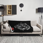 Tailboard Rider Throw Blanket