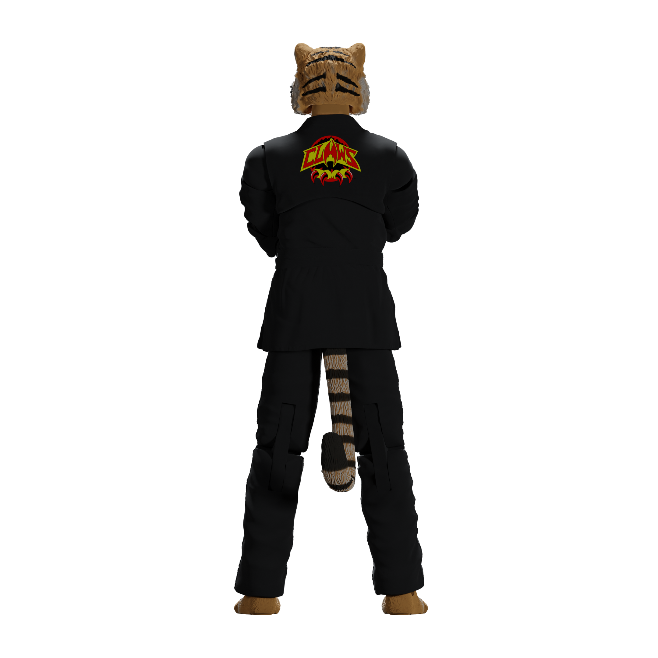 Jiu Jitsu Combat Creatures Tiago the Tiger Action Figure