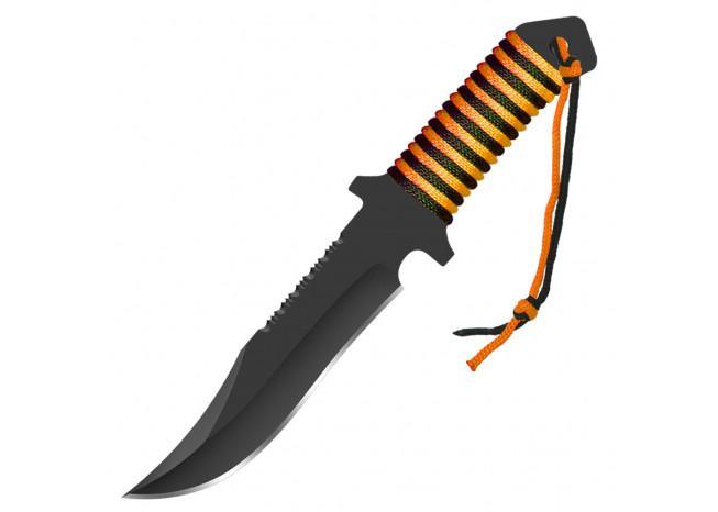 Tiger on the Prowl Hunting & Throwing Knife Set