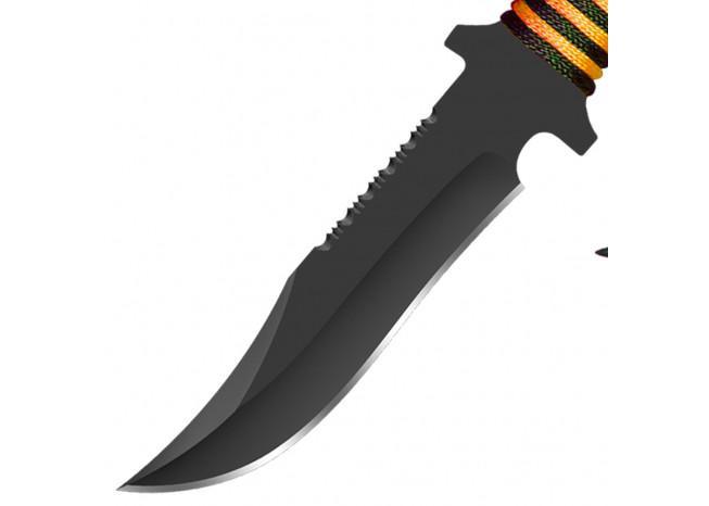 Tiger on the Prowl Hunting & Throwing Knife Set