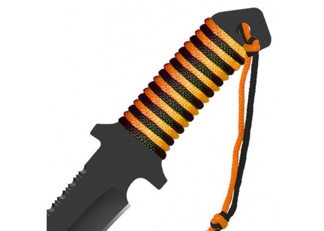 Tiger on the Prowl Hunting & Throwing Knife Set