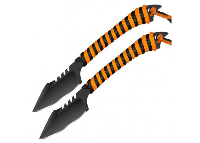 Tiger on the Prowl Hunting & Throwing Knife Set