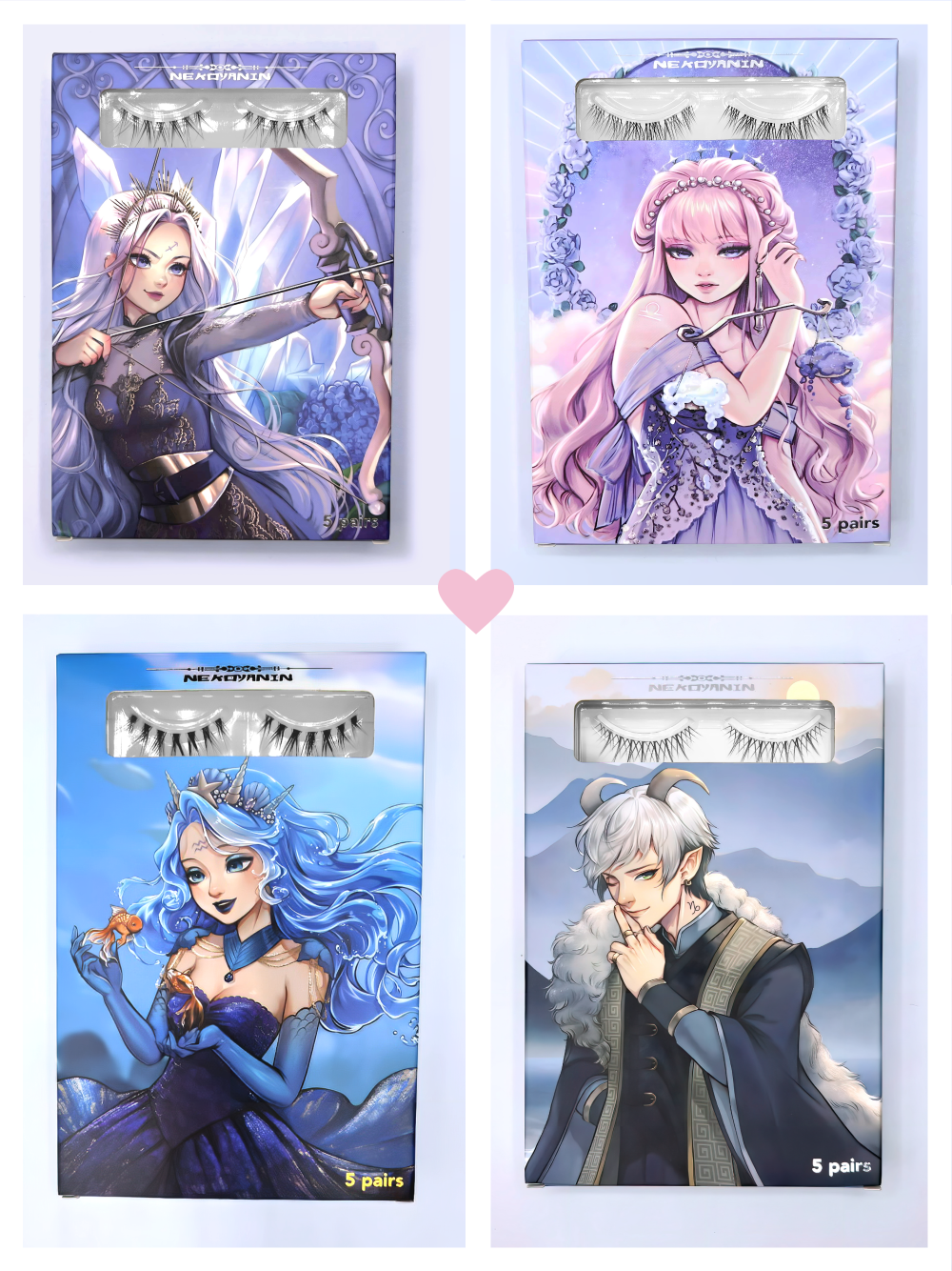 Zodiac Manga Lashes