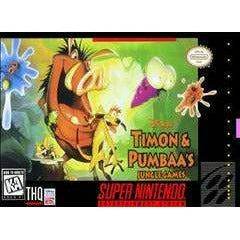 Timon And Pumbaa Jungle Games - Super Nintendo - (LOOSE) - 
