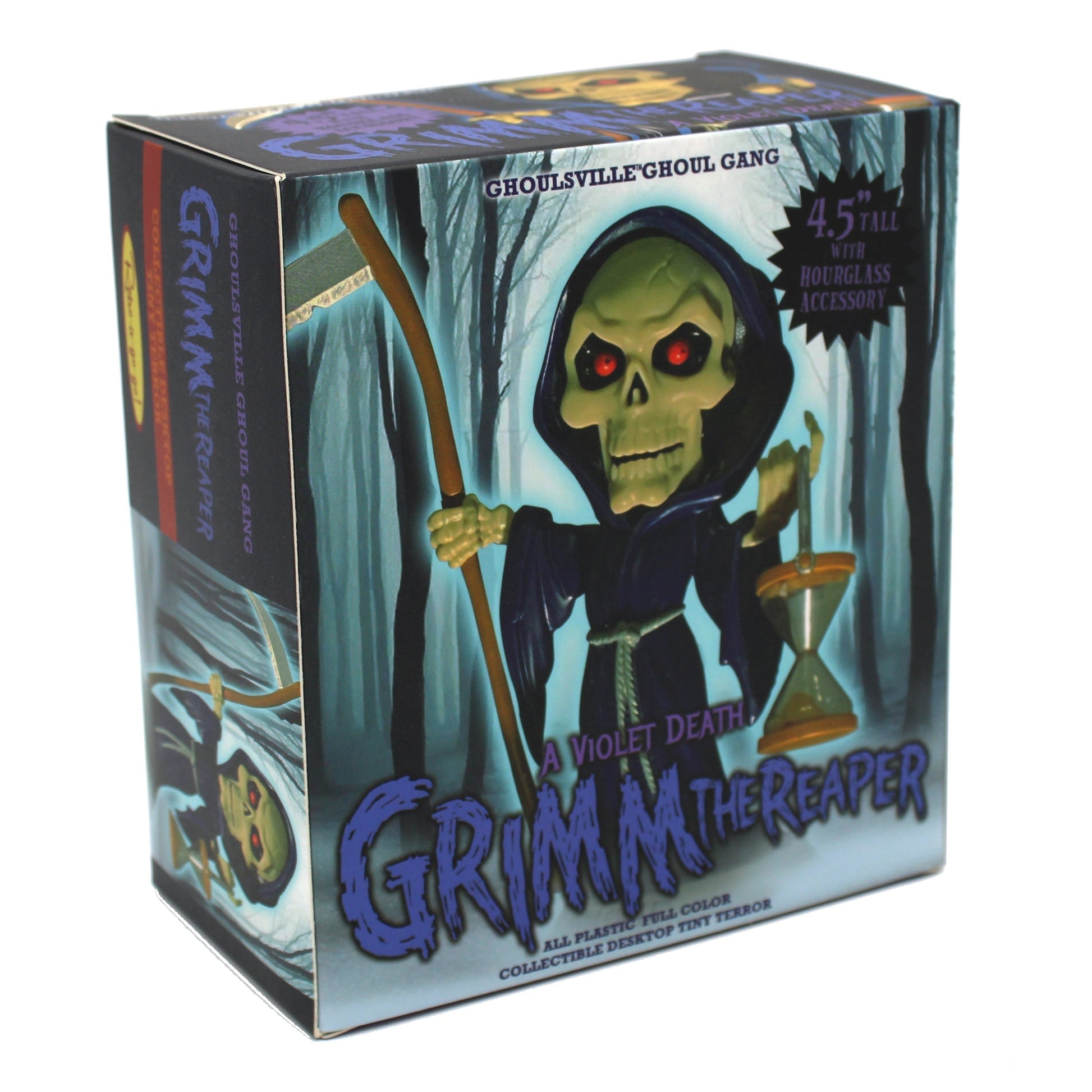 Tiny Terrors Grimm the Reaper A Violet Death Horror Figure