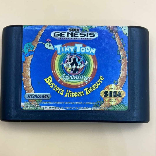 Tiny Toon Adventures Buster's Hidden Treasure - Sega Genesis