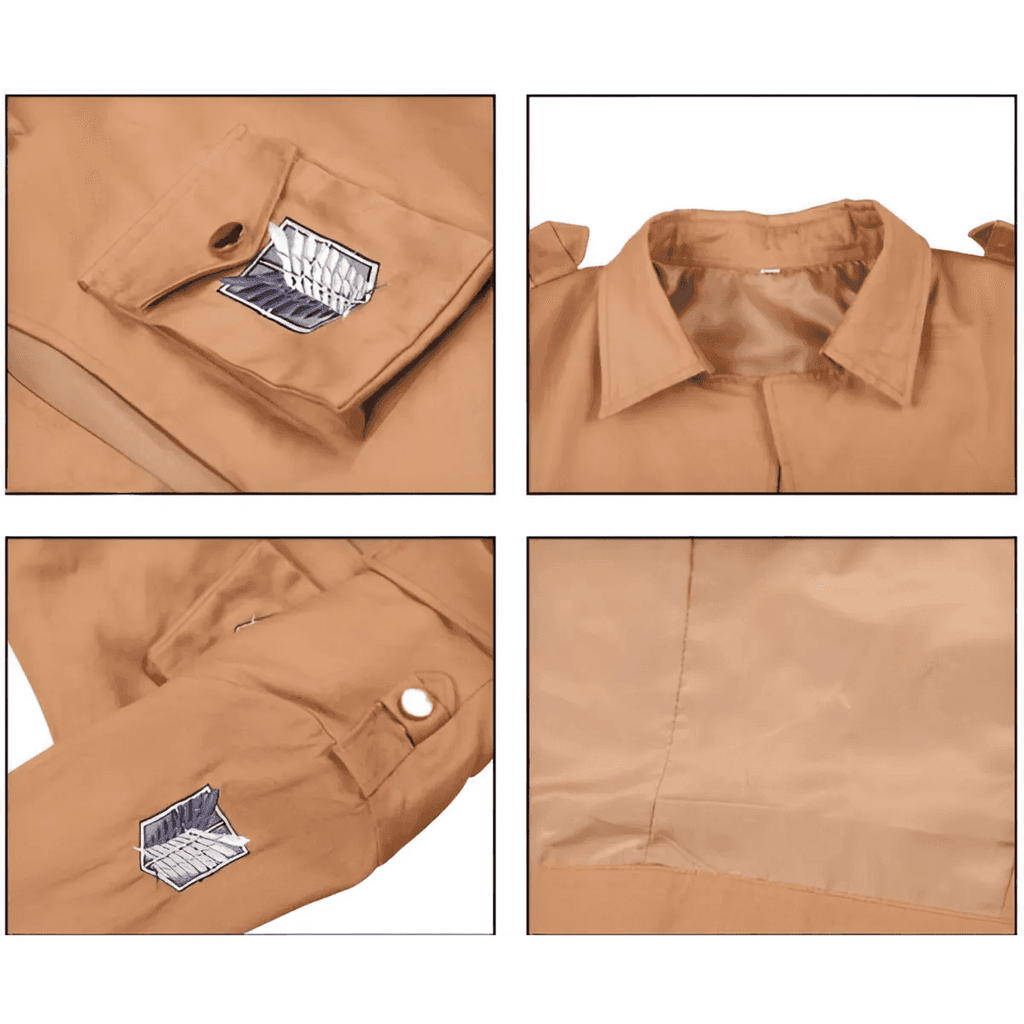 Attack On Titan Cosplay - Brown / S
