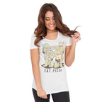 TMNT Eat Pizza Juniors T-Shirt