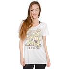 TMNT Eat Pizza Juniors T-Shirt