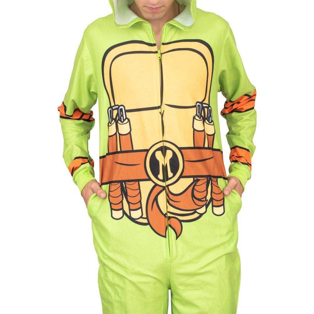 TMNT Pajama Jumpsuit - Leonardo / S