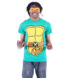 TMNT Teenage Mutant Ninja Turtles Adult T-shirt - Michelangelo / XS