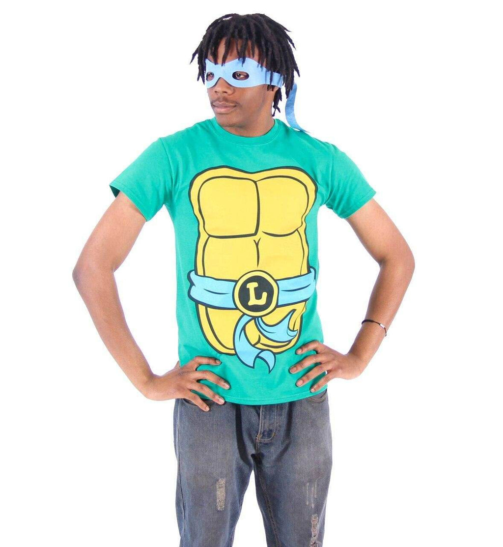TMNT Teenage Mutant Ninja Turtles Adult T-shirt - Leonardo / XS