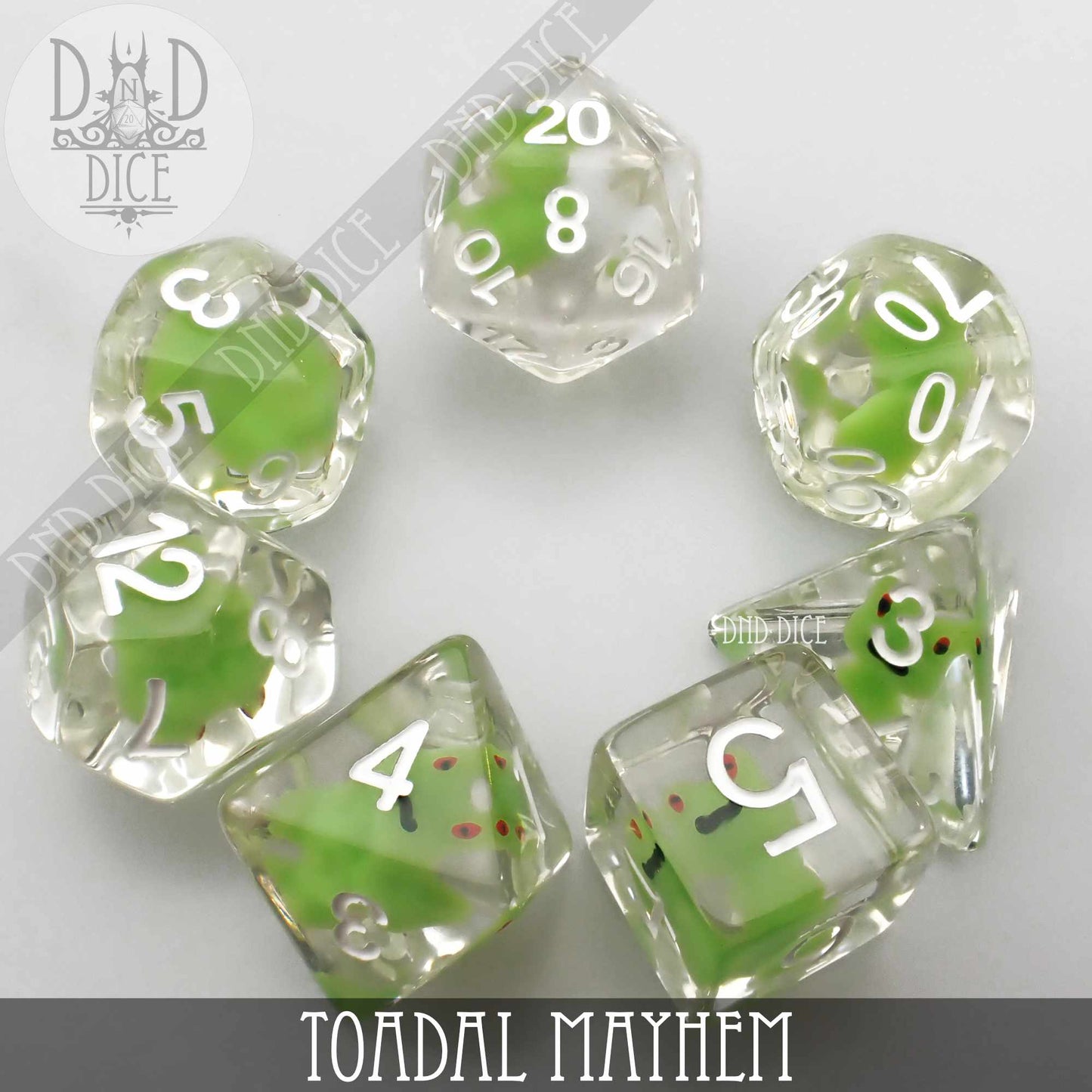 Toadal Mayhem Dice Set