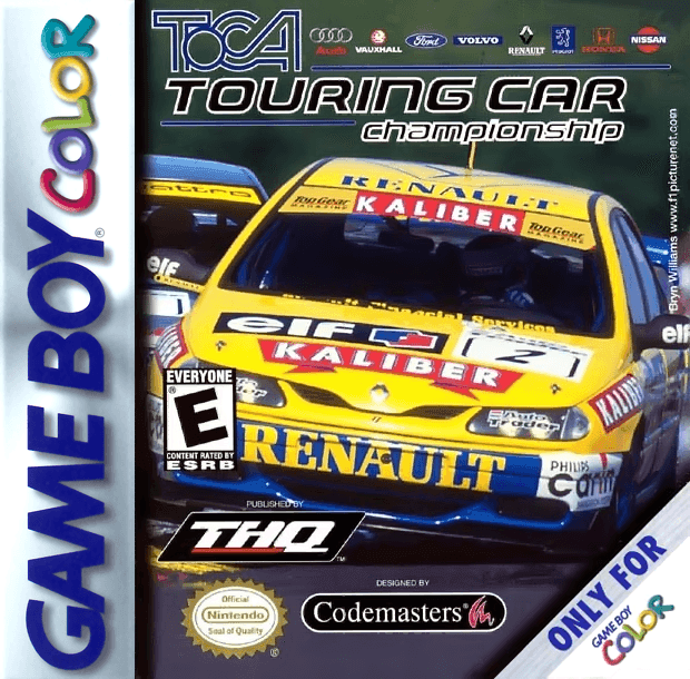 TOCA Touring Car Championship (Gameboy Color) - Game Manual Only