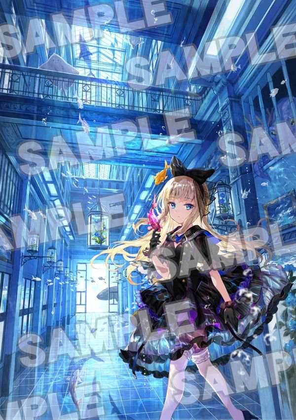 Alumina Fuzichoco Original Illustration: Toka Kairo -Minasoko no Alice- 1:7 Scale PVC Figure - 