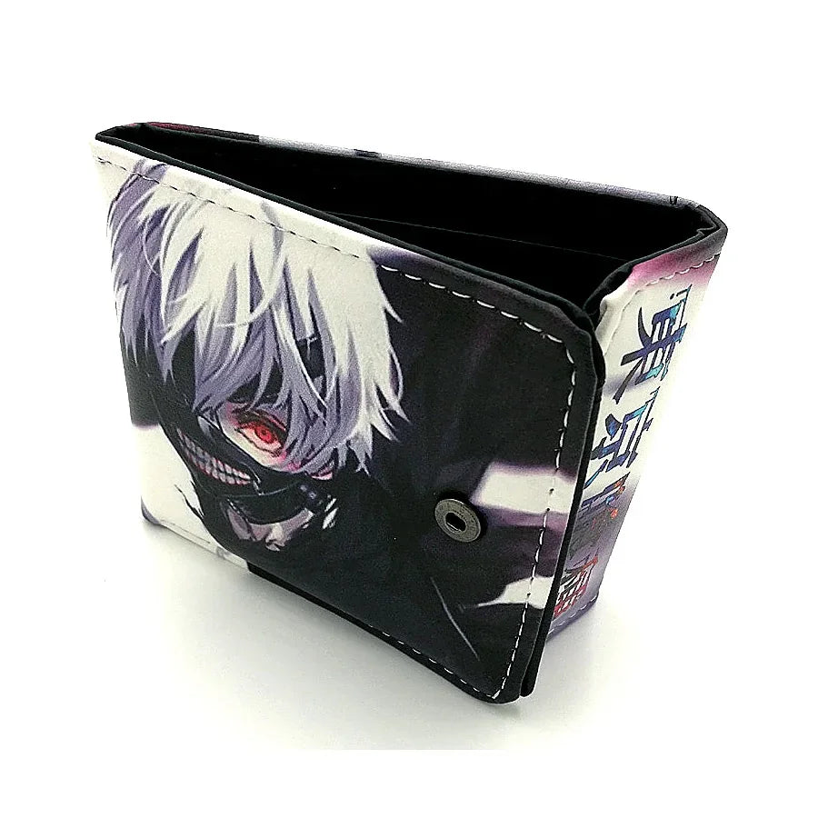 Tokyo Ghoul Kaneki Ken Anime PU Short Men's Wallets