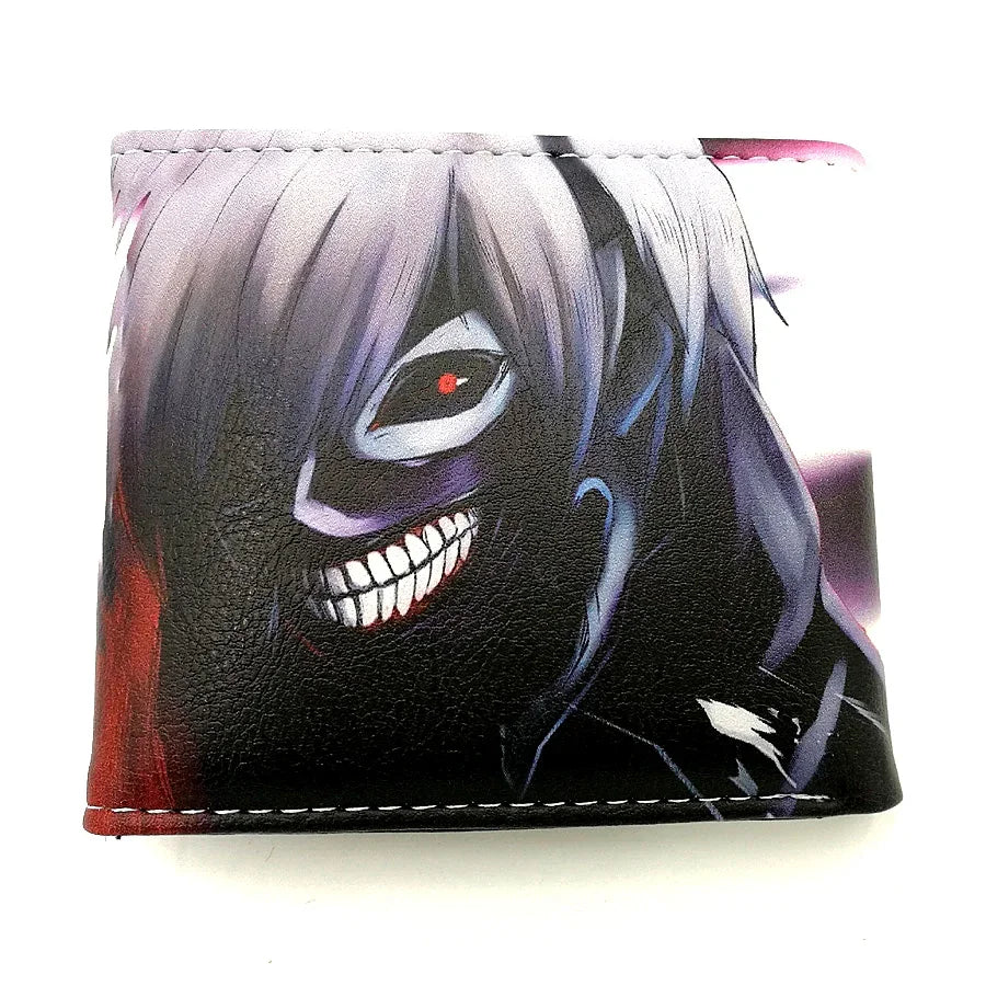 Tokyo Ghoul Kaneki Ken Anime PU Short Men's Wallets