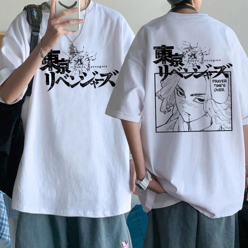 Tokyo Revengers T Shirt Men Chifuyu Matsuno Graphic Tees Anime T-shirt Unisex Summer Tops Tshirt Male